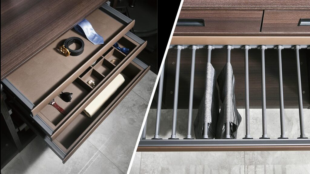 浮系壁掛衣櫥配件